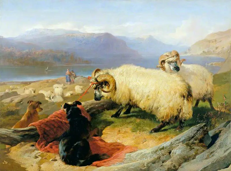 Bélieres acopladas - Edwin Henry Landseer