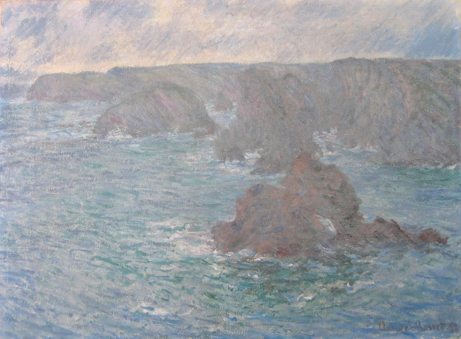 Belle-Ille-en-Mer W1110 - Claude Monet