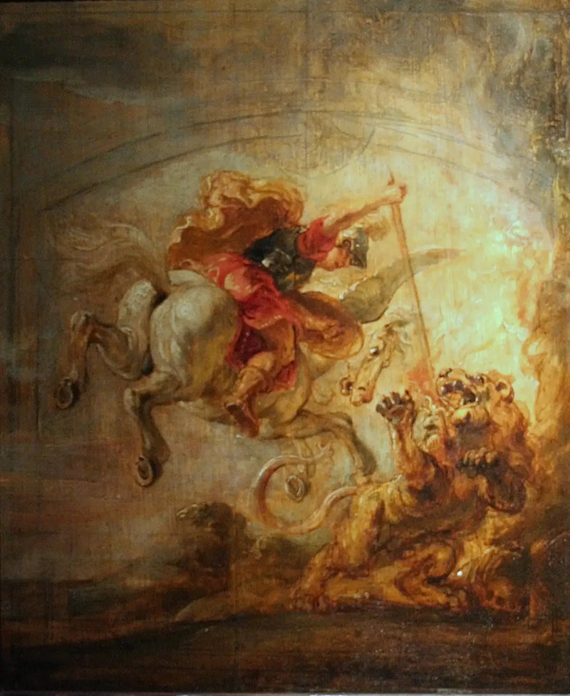 Bellérophon derrotando a Quimera - Peter Paul Rubens