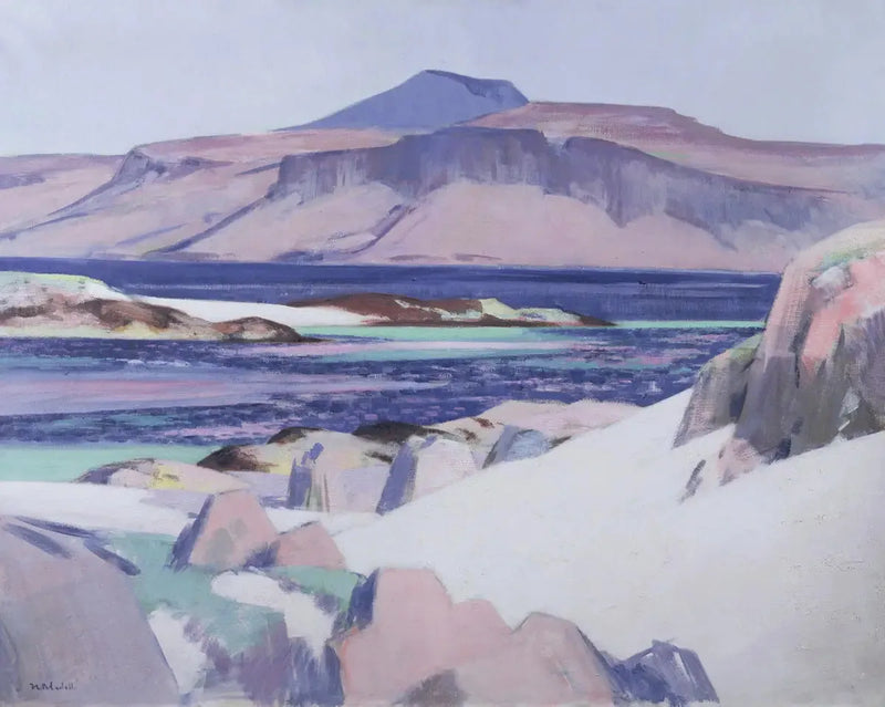 Ben More na Ilha de Mull, Hébridas Internas - Francis Cadell