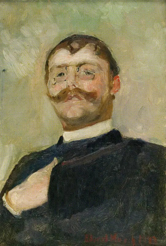 Reproduction du tableau « Bendix Lange - Edvard Munch » par Alpha Reproduction en peinture à l’huile