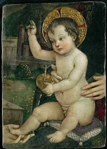 Bênção do Menino Jesus - Pinturicchio