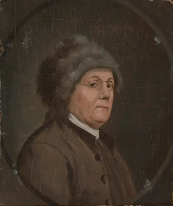 Benjamin Franklin (1706-1790), M.A. (hon.) 1763 - John Trumbull