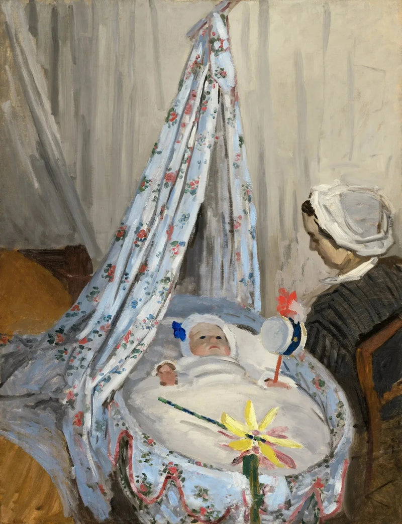 Le Berceau, Camille com Jean W101 - Claude Monet