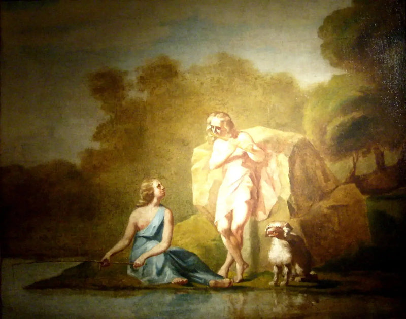 Pastores da Arcádia - Jean-François Millet