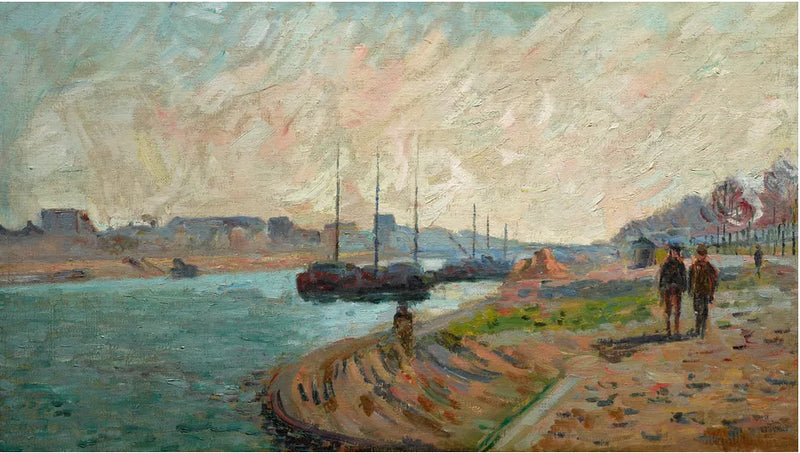 Margens do Sena em Paris - Armand Guillaumin