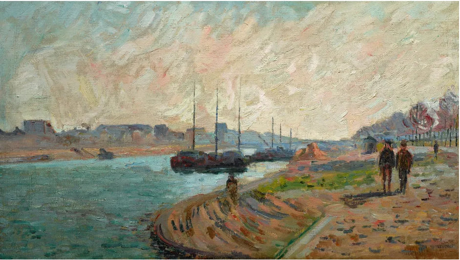 Margens do Sena em Paris - Armand Guillaumin