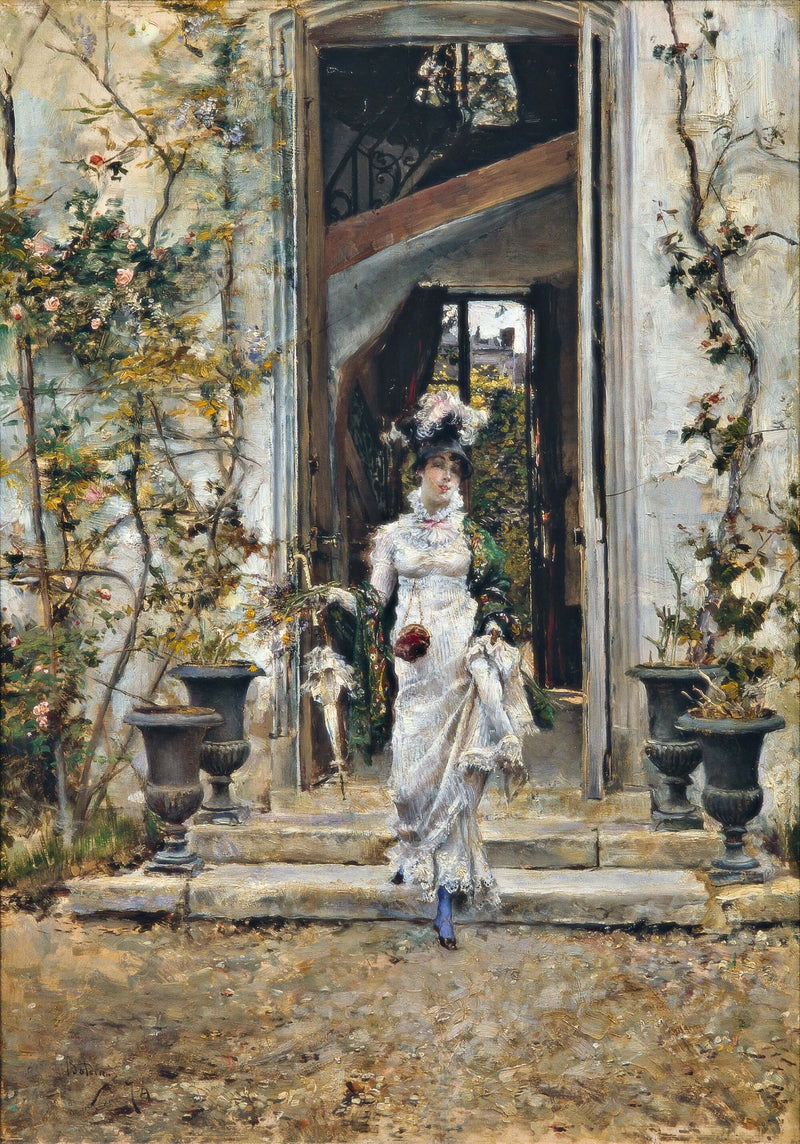 Berthe passeia - Giovanni Boldini