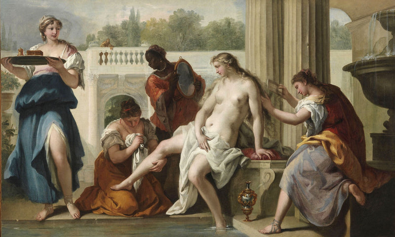 Bethsabé em seu banho - Sebastiano Ricci