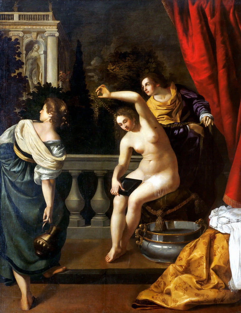 Bethsabé - Artemisia Gentileschi