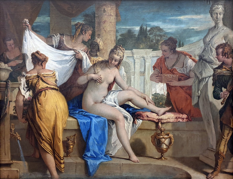 Bethsabé no banho - Sebastiano Ricci