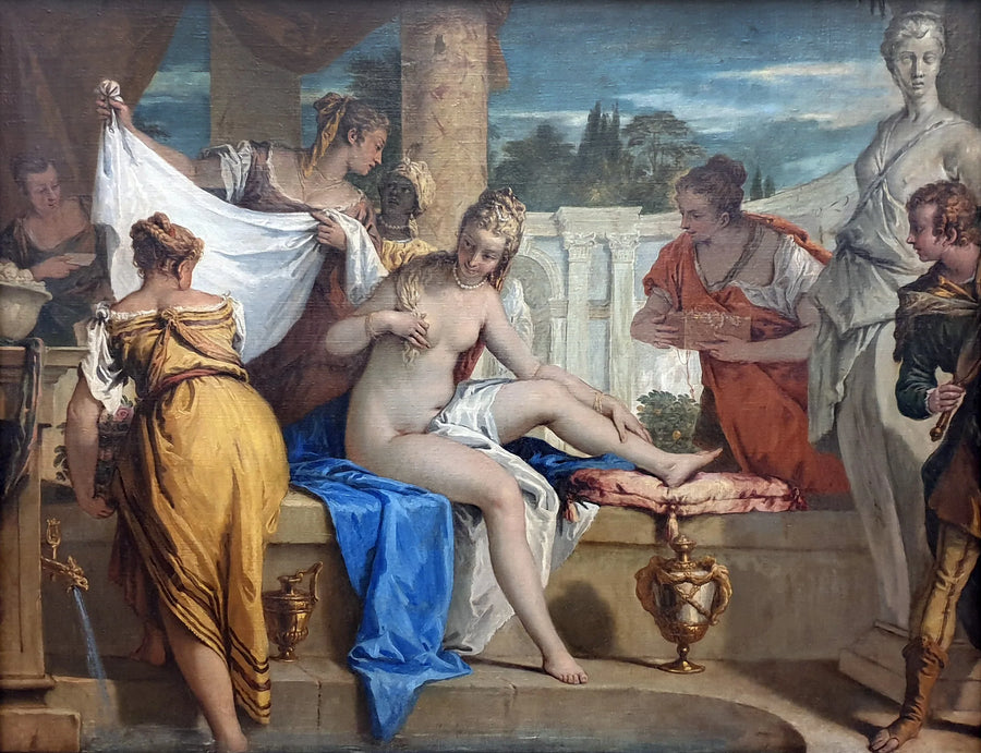 Bethsabé no banho - Sebastiano Ricci