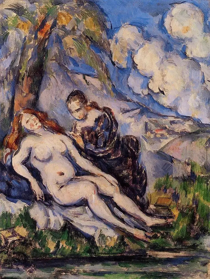 Bethsabée, ou a castíssima Susana - Paul Cézanne