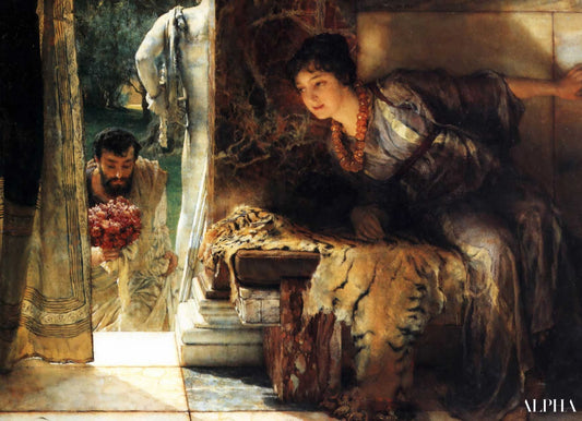 Bienvenue à nos pas - Lawrence Alma-Tadema Reproductions de tableaux à la peinture à l’huile