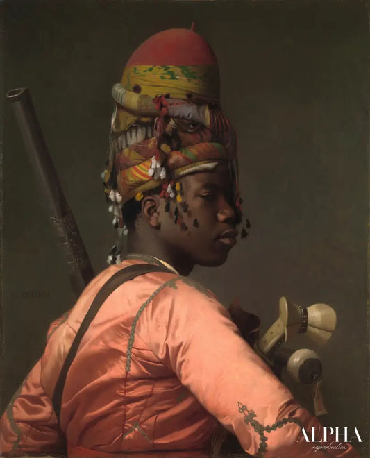 Black Bashi-Bazouk - Jean-Léon Gérôme - Reproductions de tableaux et peintures haut de gamme