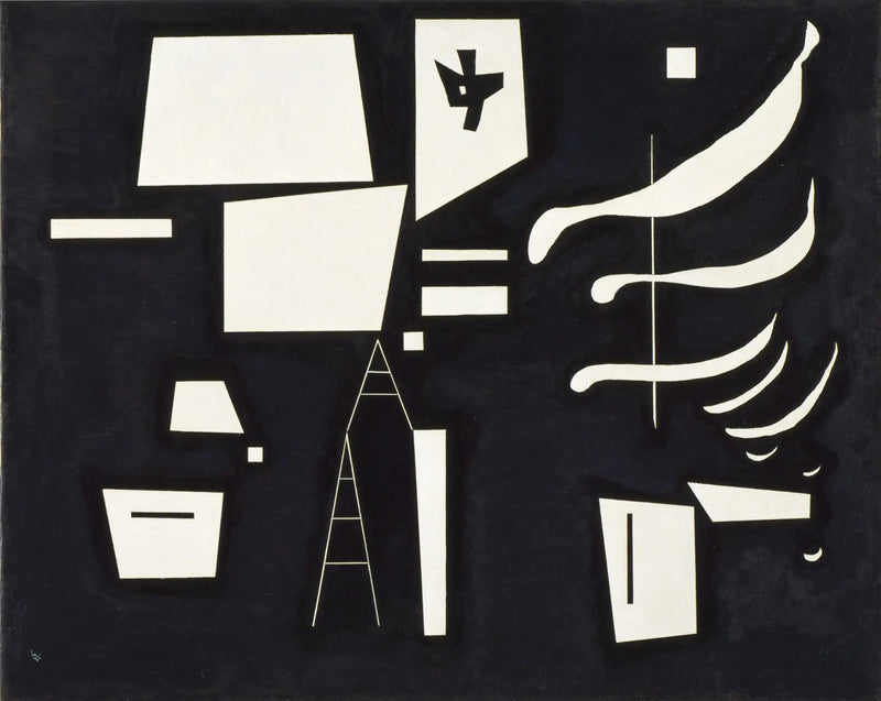 Branco - Suave e duro - Vassily Kandinsky