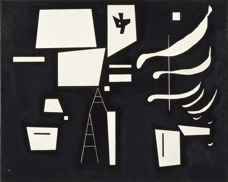 Branco - Suave e duro - Vassily Kandinsky