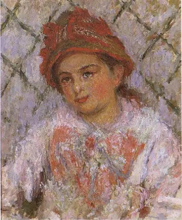 Blanche Hoschedé criança - Claude Monet