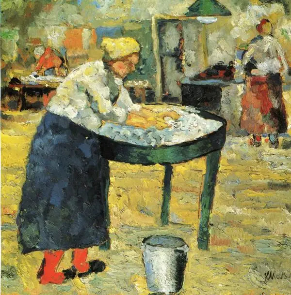Lavadeira - Kazimir Malevich