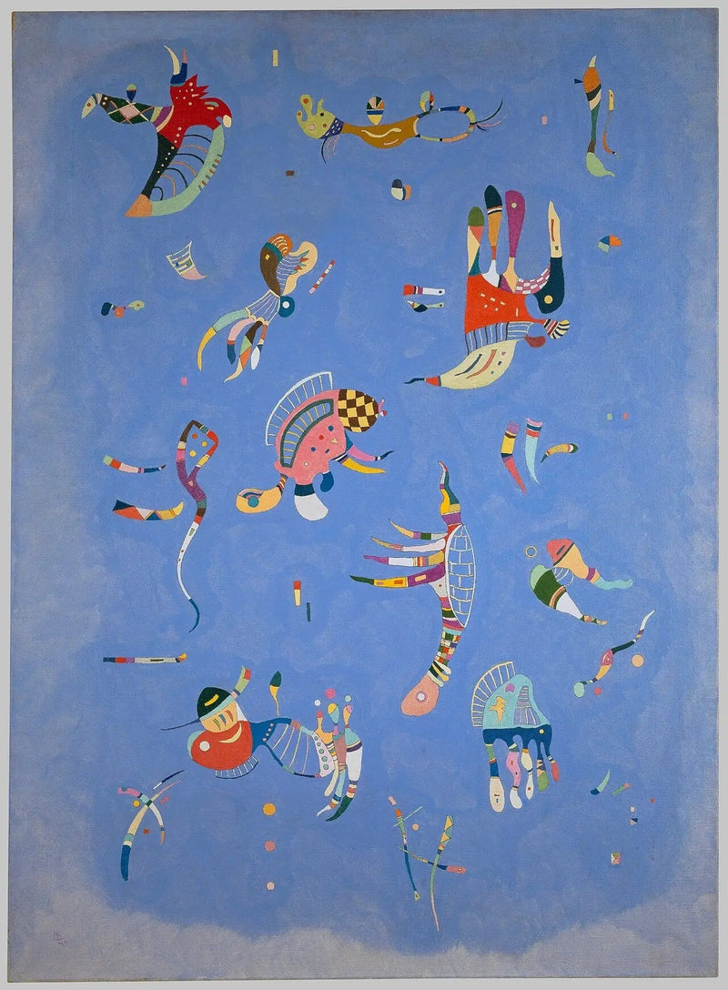 Azul do céu - Vassily Kandinsky