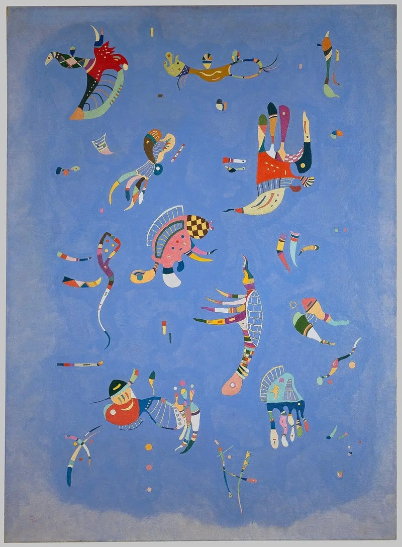 Azul do céu - Vassily Kandinsky