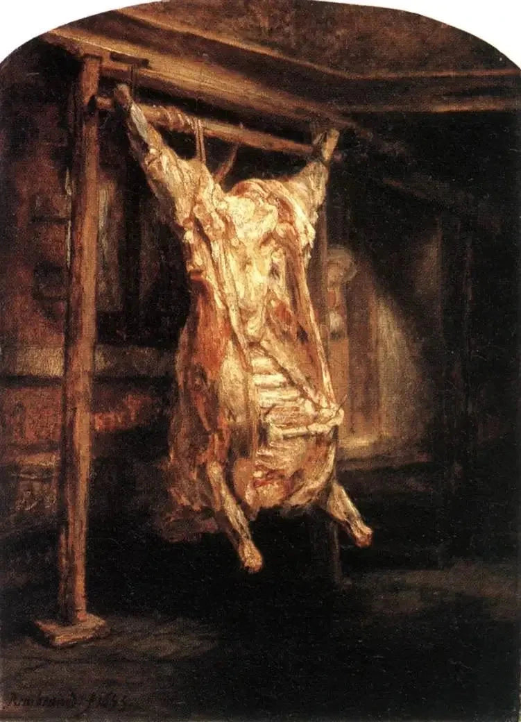 O Boeuf Ecorché - Rembrandt