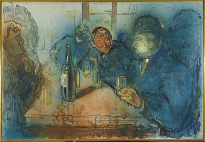 Boêmios de Kristiania - Edvard Munch