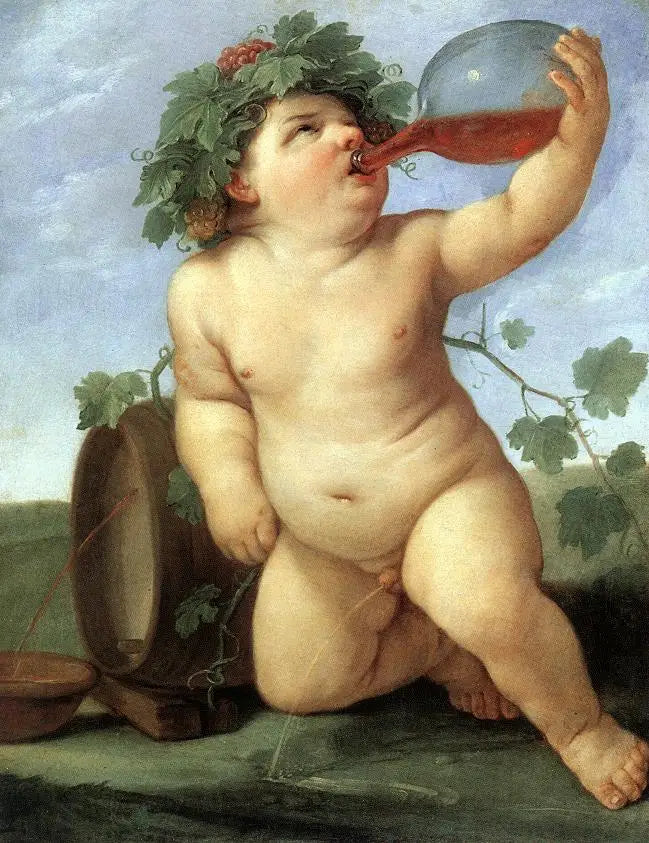 Beber do Bacchus - Guido Reni