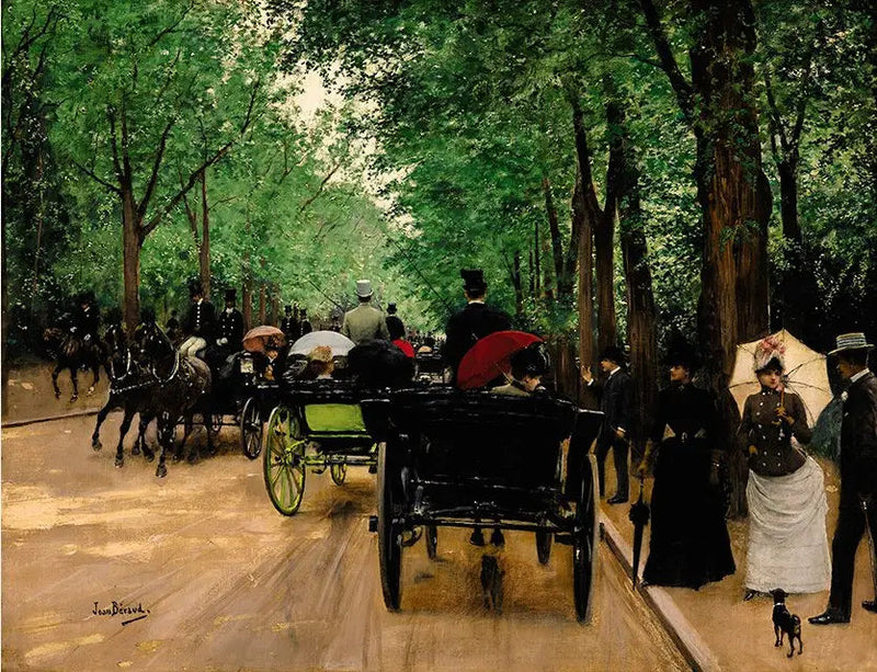 Bosque de Boulogne - Jean Béraud