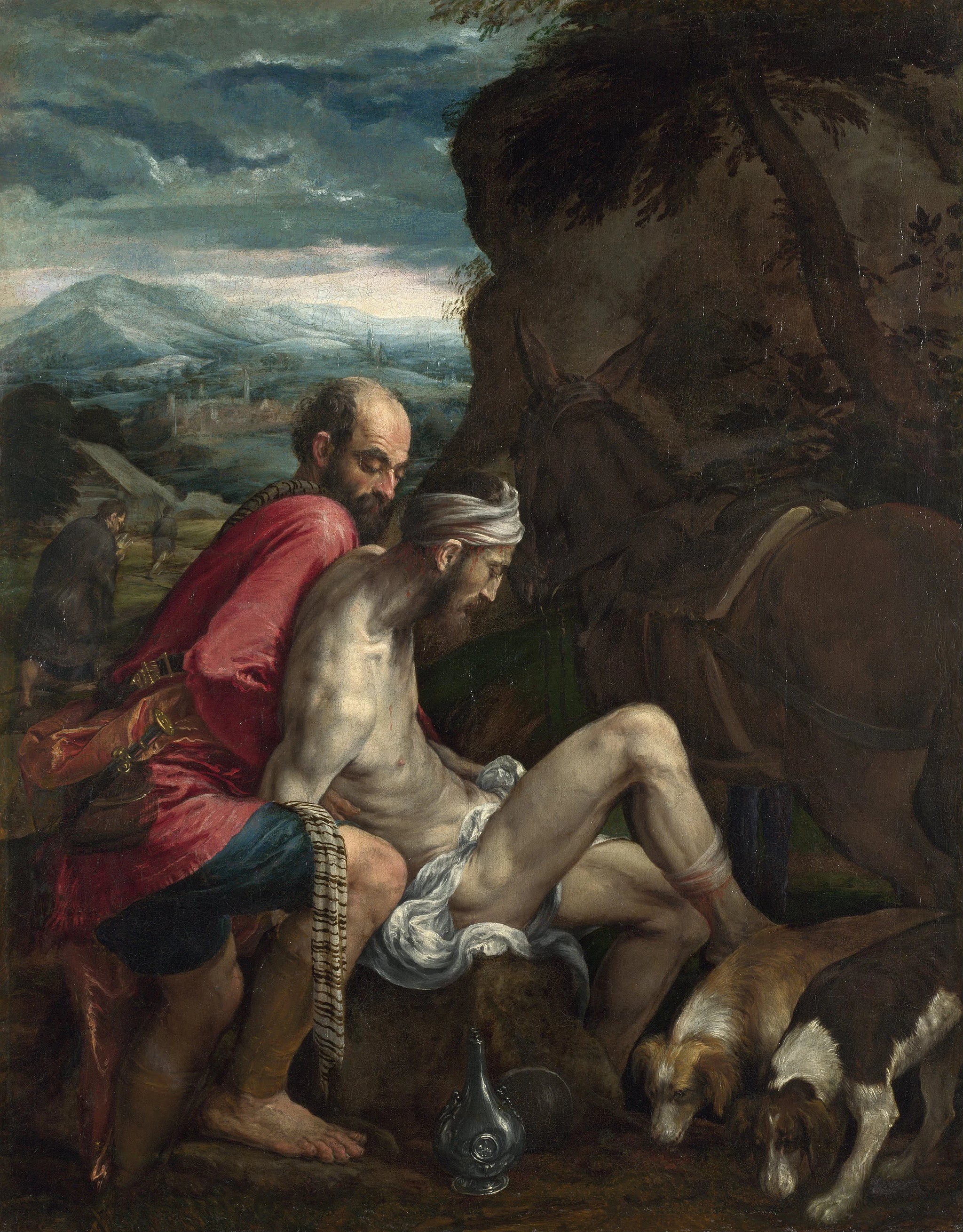 Le Bon Samaritain - Jacopo Bassano