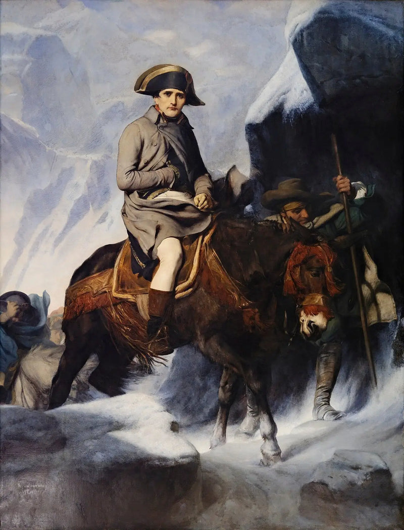 Bonaparte atravessando os Alpes - Paul Delaroche