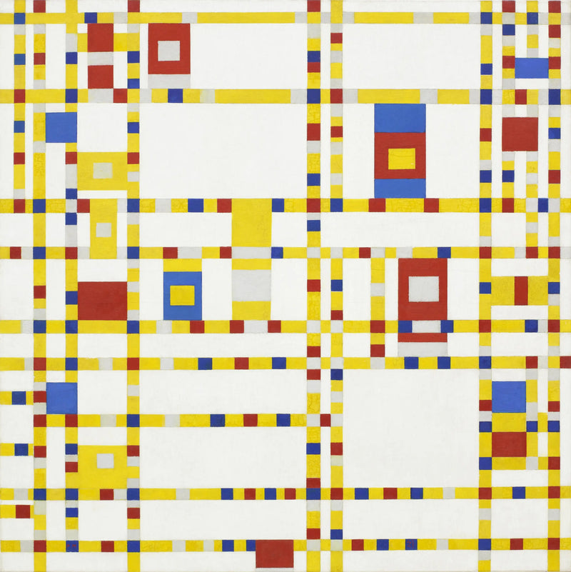 Boogie-Woogie de Broadway - Piet Mondrian