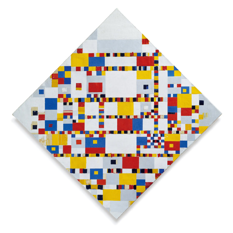 Boogie Woogie da vitória - Piet Mondrian