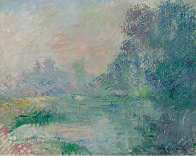 BEIRA DO EURE, EFEITO DA MANHÃ - Gustave Loiseau