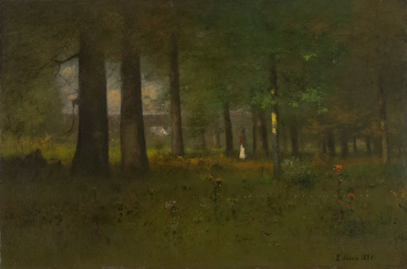 Beira da Floresta - George Inness