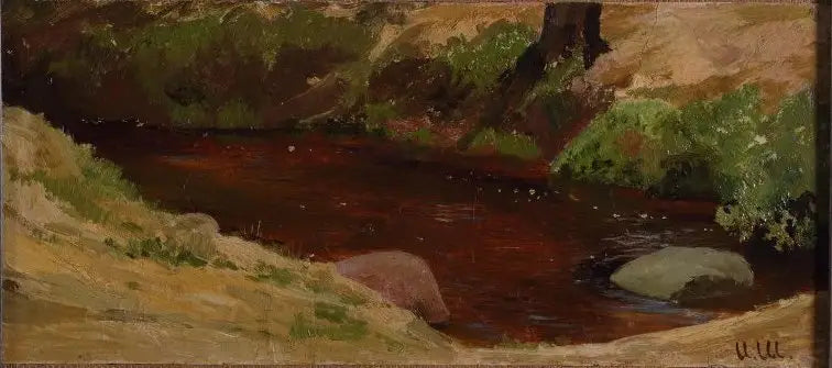 bord de la rivière - Ivan Chichkine - Alpha Reproduction