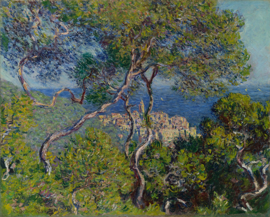 Vista de Bordighera - Claude Monet