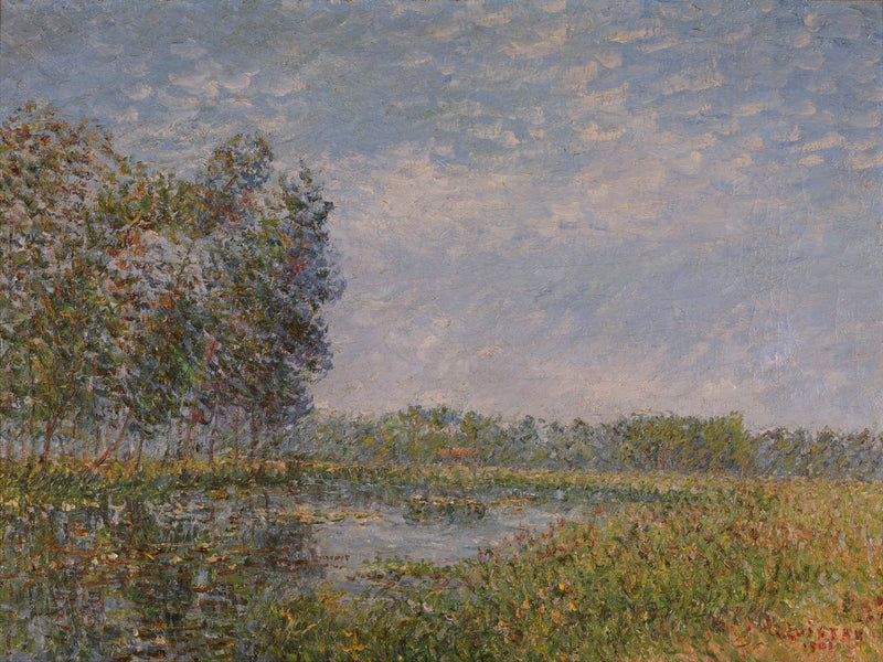 Bordes do Eure, Normandia - Gustave Loiseau