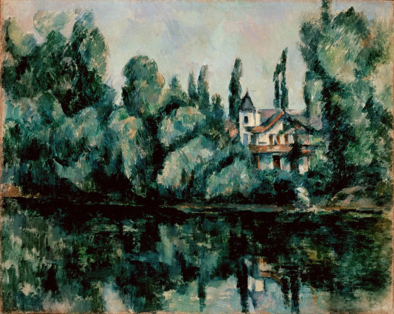 Bordas do Marne - Paul Cézanne