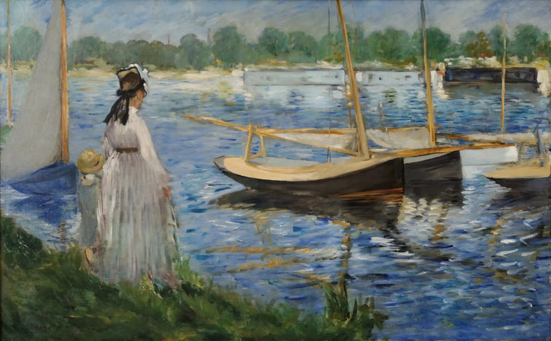 Margens do Sena em Argenteuil - Édouard Manet