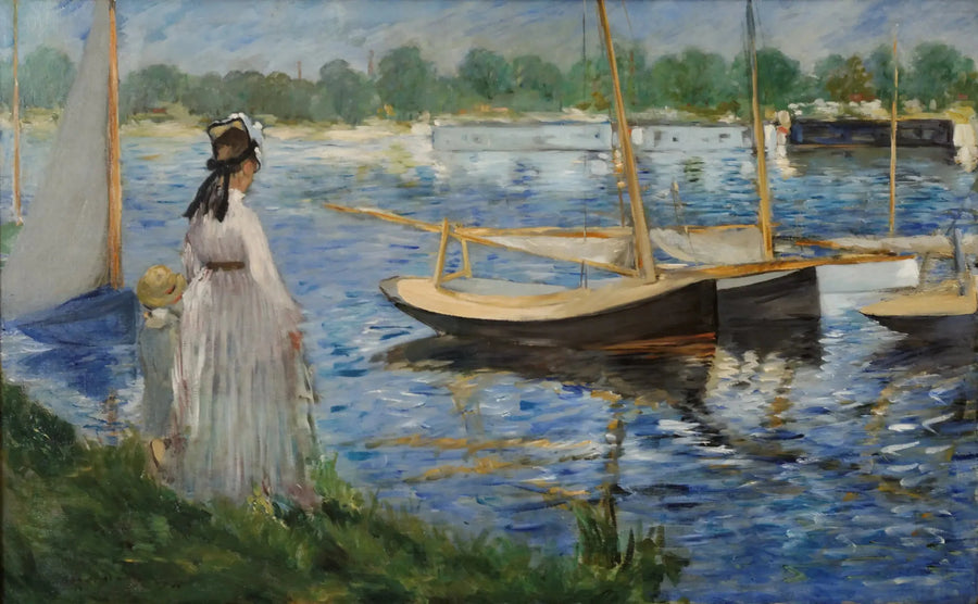 Margens do Sena em Argenteuil - Édouard Manet