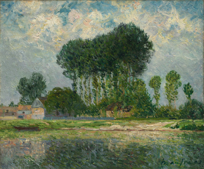 Margens do Sena nos Andelys - Maxime Maufra