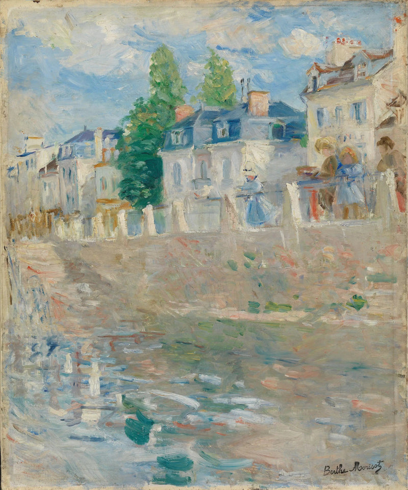 Margens do Sena - Berthe Morisot