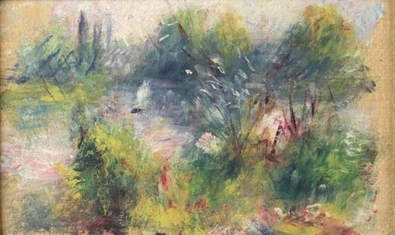 Paisagens Margens do Sena - Pierre-Auguste Renoir