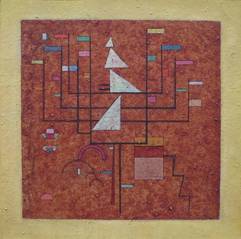 borda amarela - Vassily Kandinsky