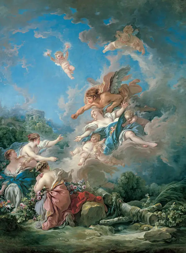 Borée remove Oreithyie - François Boucher