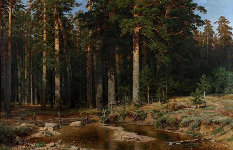 Bosque de estacas - Ivan Chichkine
