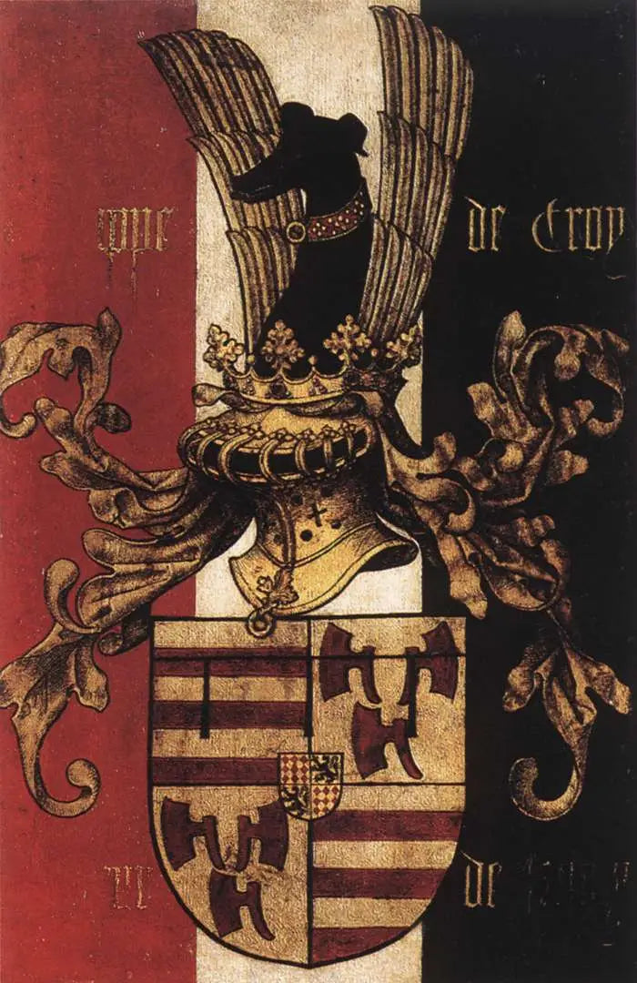 Bouclier de la famille Croy - Rogier van der Weyden image 1 reproduction réalisée par Alpha Reproduction