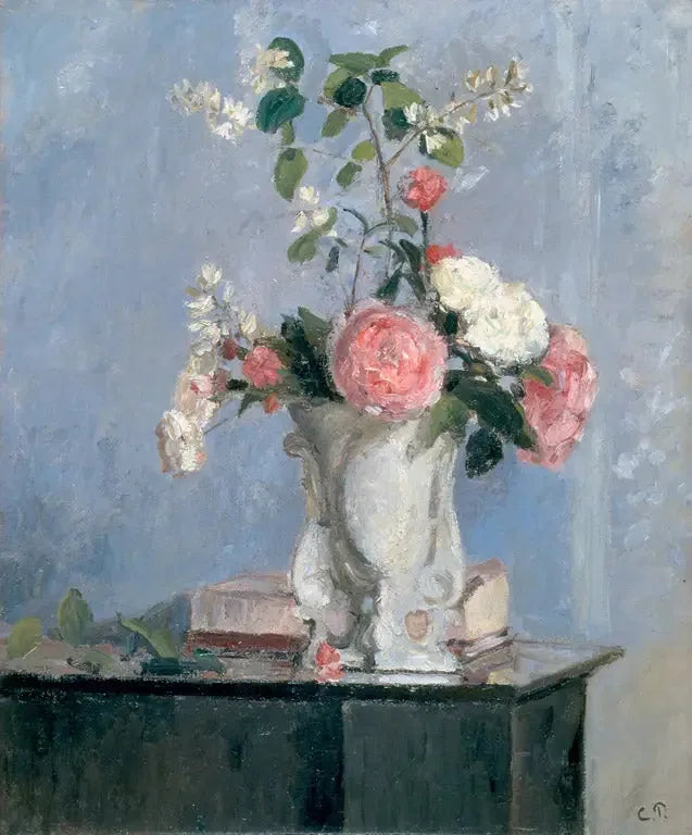 Bouquet de flores - Camille Pissarro