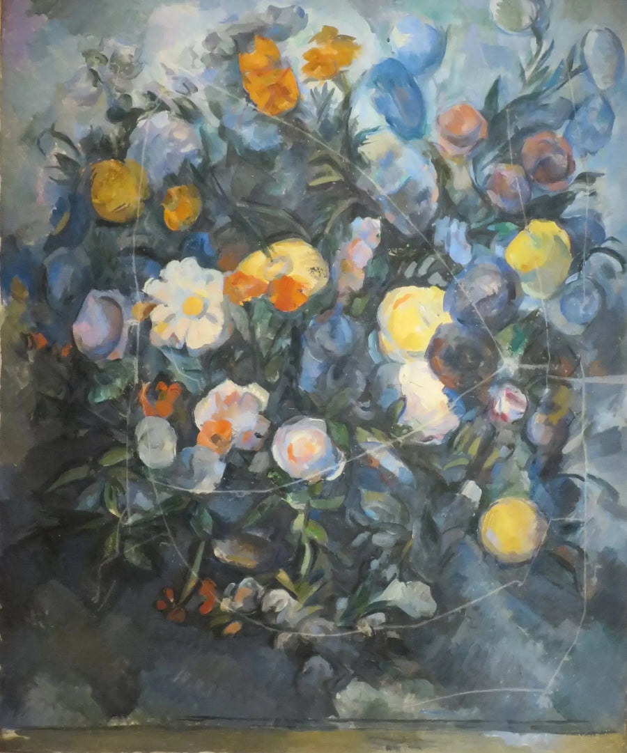 Buquê de flores, segundo Delacroix - Paul Cézanne
